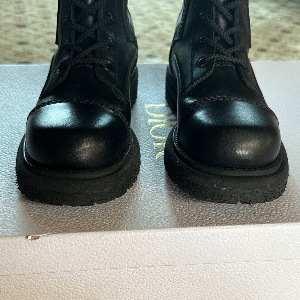 Auth. Dior Diorebel combat boot - Picture 6 of 17